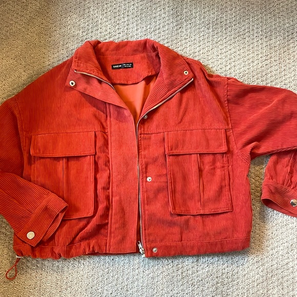 Red Corduroy Jacket - Picture 1 of 1
